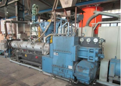 37762: Doppelschneckenextruder  VEB DESSAU