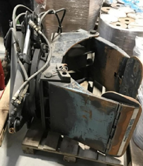 38540: Rollenklammer für Stapler  KRAGELUNG