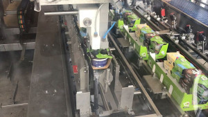 Bild zu Becher Sortier- und Multipackanlage  A+F