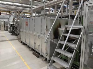 Bild zu Durchlaufofen mit Förderband  SAFED