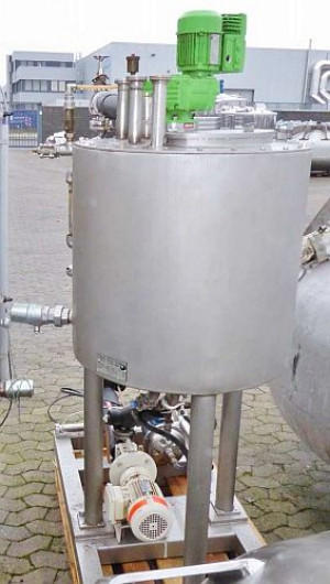 Bild zu Edelstahl-Rührwerksbehälter für Schokolade  STECHEL