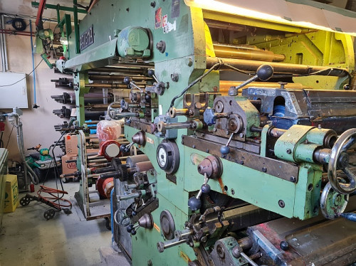 41801: 4-Farben Flexodruckmaschine  PAVEMA CORALLE