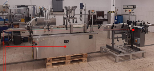 42182: Ampullen Abfüll- und Verschließeinheit  HAOCHAO MACHINERY