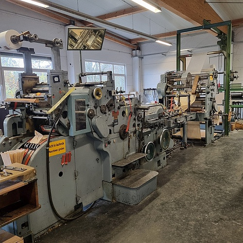 42185: Blockboden Beutelmaschine  TRIUMPH