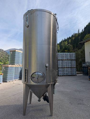Edelstahltank mit Rührwerken  S & G