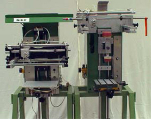 27108: Kombinierte Tampon-Siebdruckmaschine 